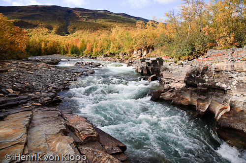 Abisko i höstfärger