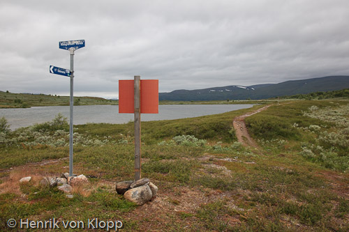 Vid Riksgränsen Vindelfjällen