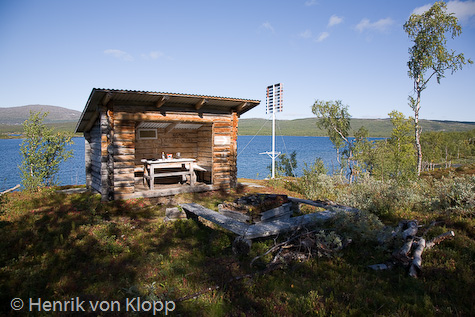 Vindskydd vid Mavasjaure